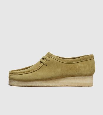 Botasky Clarks Originals Wallabee Wallabee - Damske Topanky Zelene | NGF-381026